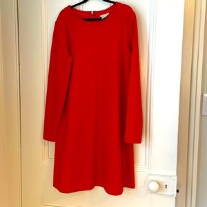 Club Monaco long sleeve shift dress